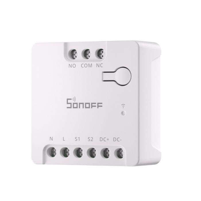 releu smart wifi sonoff mini-d, 2a, 1 canal , contact uscat ac-dc , matter support